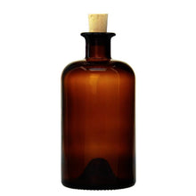 Load image into Gallery viewer, Old Pharmacy Amber Glass Bottle 500ml