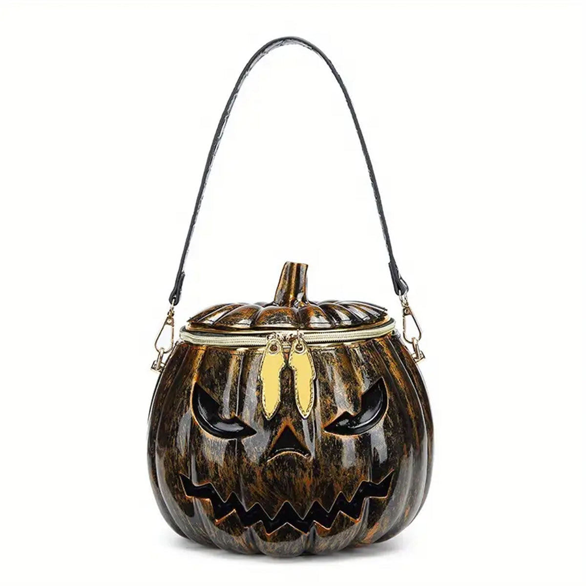 Pumpkin Jack O'Lantern Crossbody Handbag – Witches by Helena