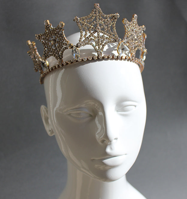 ꧁T̆̈Ĭ̈Ă̈R̆̈Ă̈꧂ページです⋈♡*。゜ Art Deco Spiderweb Tiara – Witches by Helena Garcia