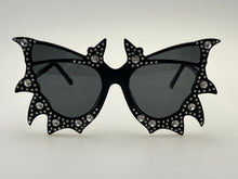 Load image into Gallery viewer, Bat Wing Rhinestone Sunglasses