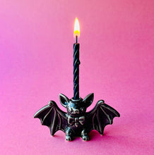 Load image into Gallery viewer, Ceramic Bat Birthday Candle Holder