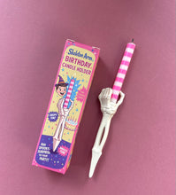 Load image into Gallery viewer, Skeleton Arm Birthday Candle Holder