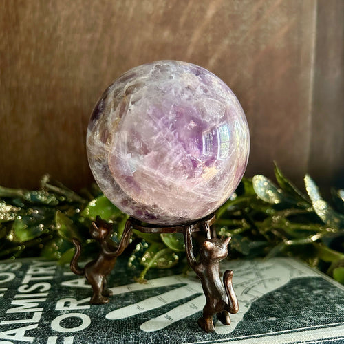 Crystal Ball Cat Stand