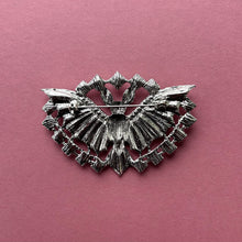 Load image into Gallery viewer, Art Deco Albino Bat Brooch