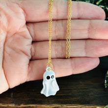 Load image into Gallery viewer, Enamel Ghost Charm