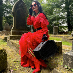 The Lydia Tulle Dress – Witches by Helena Garcia