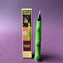 Load image into Gallery viewer, Witch Finger Birthday Dinner Candle
