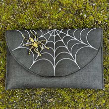 Load image into Gallery viewer, Spiderweb Embroidery Envelope Bag