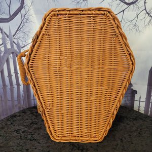 Coffin Picnic Basket- Damaged Discounted 95