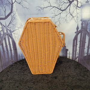 Coffin Picnic Basket- Damaged Discounted 95
