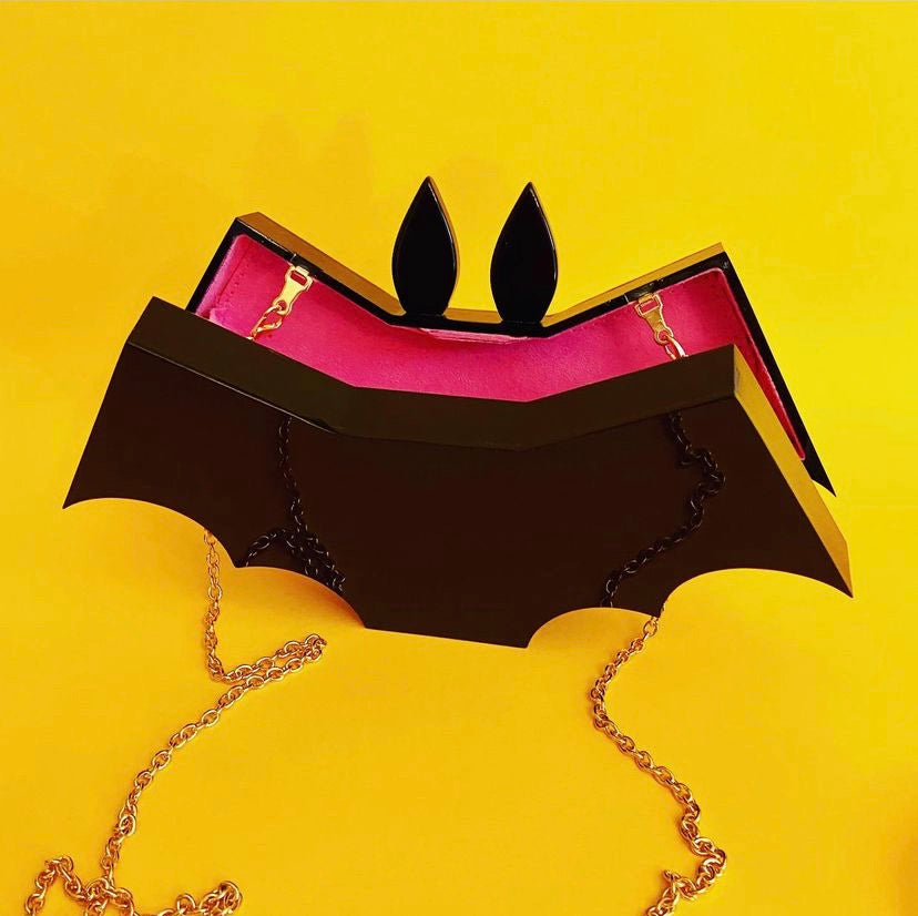 Acrylic Bat Handbag