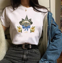 Load image into Gallery viewer, Kitten Witch T-shirt